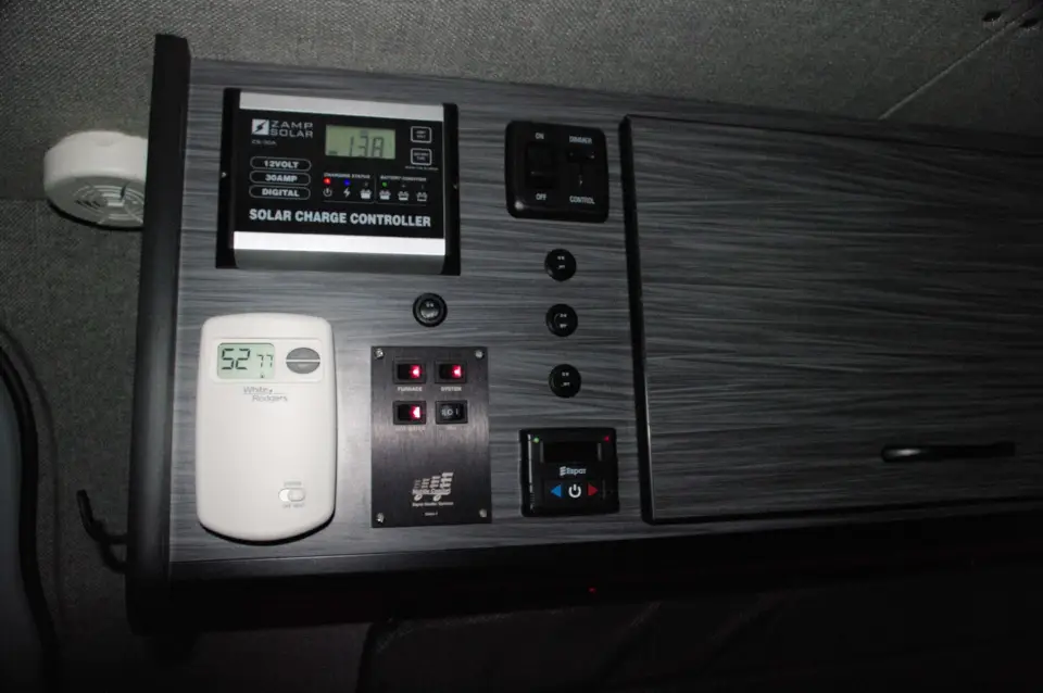Van Stock Controller Control Panel | Van Specialties, Portland OR